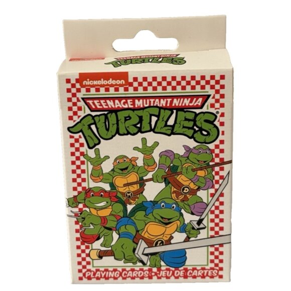 Teenage Mutant Ninja Turtles Playing Cards Deck Collectible New Fans Gift - Picture 1 of 4